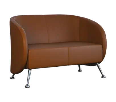 PANTHEON - 2, 2-sed, ekokůže hnědá